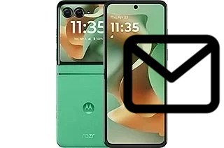 Configurer le courrier dans Motorola Razr 2025