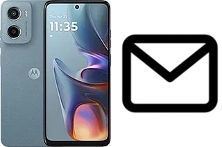 Configurer le courrier dans Motorola Moto E15