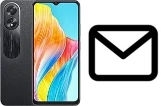 Configurer le courrier dans Oppo A38