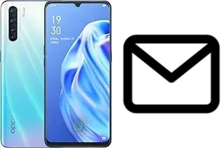 Configurer le courrier dans Oppo F15