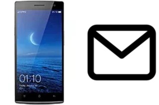 Configurer le courrier dans Oppo Find 7a