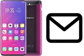 Configurer le courrier dans Oppo Find X