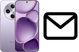 Configurer le courrier dans Oppo Find X8s+