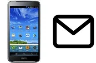 Configurer le courrier dans Pantech Vega Racer 2 IM-A830L