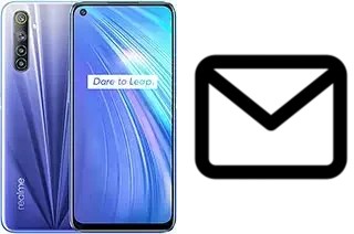Configurer le courrier dans Realme X3 5G
