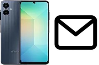 Configurer le courrier dans Samsung Galaxy A06