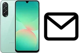 Configurer le courrier dans Samsung Galaxy A26