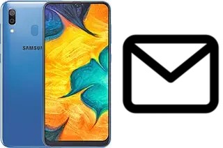 Configurer le courrier dans Samsung Galaxy A30