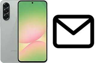 Configurer le courrier dans Samsung Galaxy A56