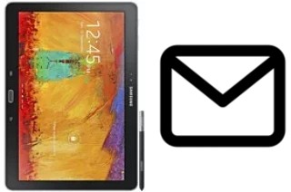 Configurer le courrier dans Samsung Galaxy Note 10.1 (2014 Edition)