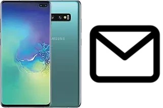 Configurer le courrier dans Samsung Galaxy S10+ Exynos