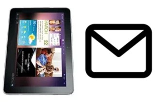 Configurer le courrier dans Samsung Galaxy Tab 10.1 P7510