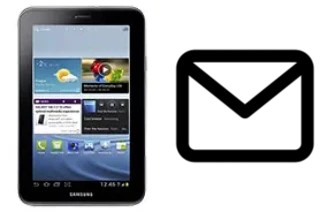 Configurer le courrier dans Samsung Galaxy Tab 2 7.0 P3100