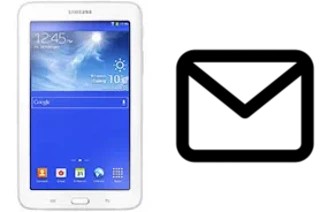 Configurer le courrier dans Samsung Galaxy Tab 3 Lite 7.0