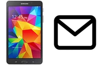 Configurer le courrier dans Samsung Galaxy Tab 4 7.0 LTE