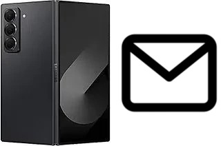 Configurer le courrier dans Samsung Galaxy Z Fold Special