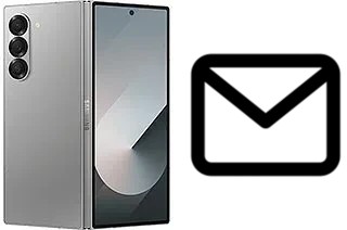 Configurer le courrier dans Samsung Galaxy Z Fold6