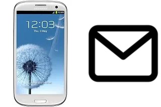 Configurer le courrier dans Samsung I9300I Galaxy S3 Neo