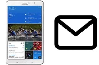 Configurer le courrier dans Samsung Galaxy Tab Pro 8.4 3G/LTE