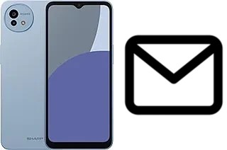 Configurer le courrier dans Sharp Aquos wish4