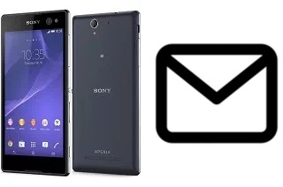 Configurer le courrier dans Sony Xperia C3 Dual