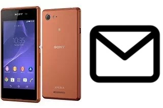 Configurer le courrier dans Sony Xperia E3 Dual