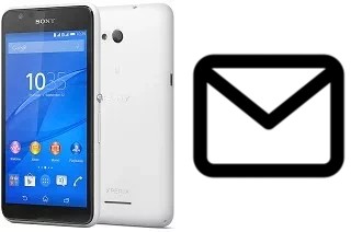 Configurer le courrier dans Sony Xperia E4g Dual