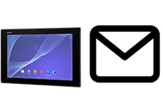 Configurer le courrier dans Sony Xperia Z2 Tablet Wi-Fi