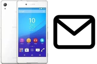 Configurer le courrier dans Sony Xperia Z3+ dual