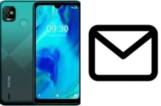 Configurer le courrier dans Tecno Pop 5 Go