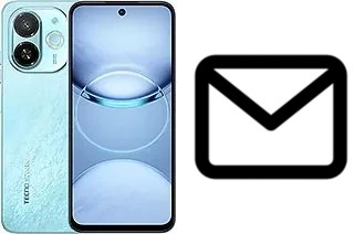 Configurer le courrier dans Tecno Spark 30C 5G