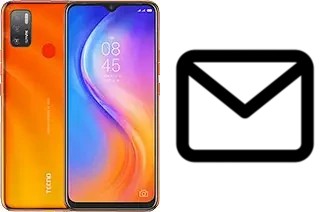 Configurer le courrier dans TECNO Spark 5 Air