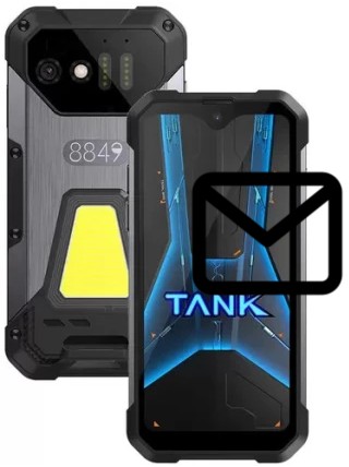 Configurer le courrier dans Unihertz 8849 Tank Mini 1