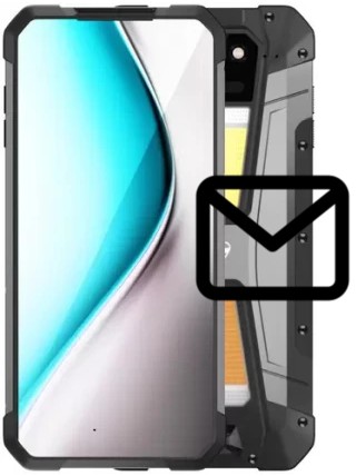 Configurer le courrier dans Unihertz Tank 2