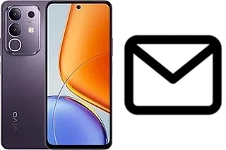 Configurer le courrier dans vivo T4x