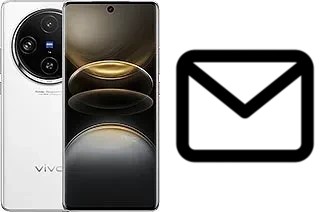 Configurer le courrier dans vivo X100s Pro