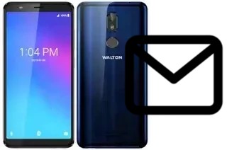 Configurer le courrier dans Walton Primo R5+