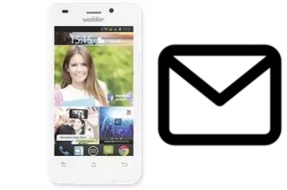 Configurer le courrier dans Wolder miSmart Smile W1