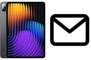 Configurer le courrier dans Xiaomi Pad 7 Pro