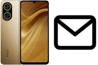 Configurer le courrier dans Xiaomi Poco C71