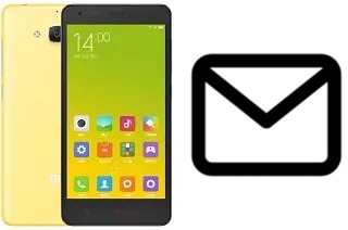 Configurer le courrier dans Xiaomi Redmi 2A Enhanced Edition