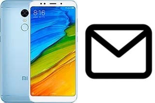 Configurer le courrier dans Xiaomi Redmi Note 5 (Redmi 5 Plus)