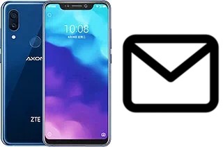 Configurer le courrier dans ZTE Axon 9 Pro