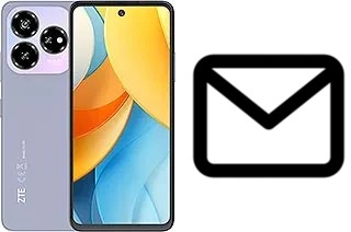 Configurer le courrier dans ZTE Blade V60 Design