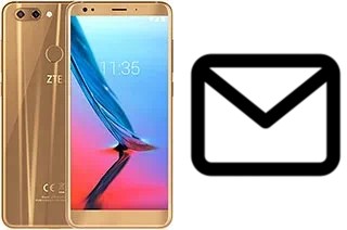 Configurer le courrier dans ZTE Blade V9