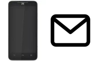Configurer le courrier dans ZTE Geek V975