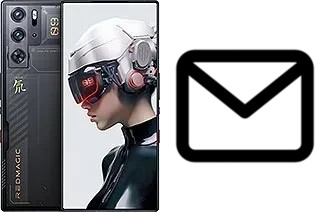 Configurer le courrier dans ZTE nubia Red Magic 9 Pro