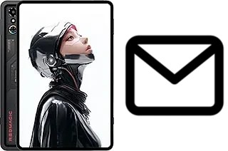 Configurer le courrier dans ZTE RedMagic Tablet 3 Pro