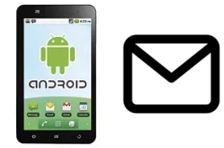 Configurer le courrier dans ZTE V9