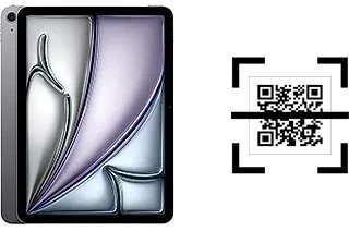 Comment lire les codes QR sur un Apple iPad Air 11 (2025) ?
